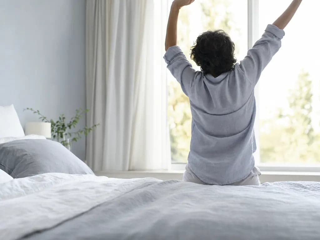 Ausgeschlafen aufstehen am Morgen