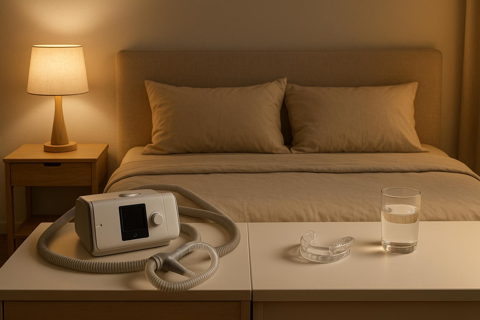 CPAP vs. Schnarchschiene bei Schlafapnoe und Depression