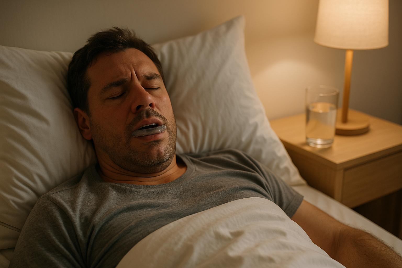 Warum schnarche ich trotz Schnarchschiene?
