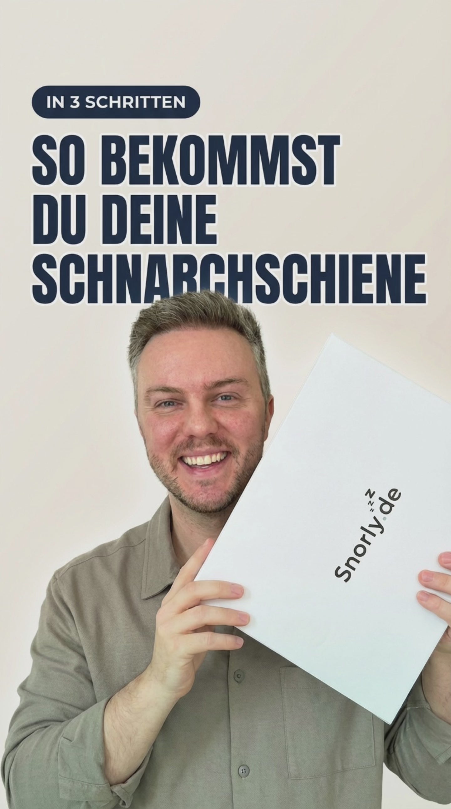 Video laden: Schnarchschiene direkt vom Zahnlabor ohne hohe Zahnarztkosten
